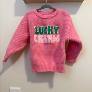 Spearmint Love Lucky Charm Knit Sweater